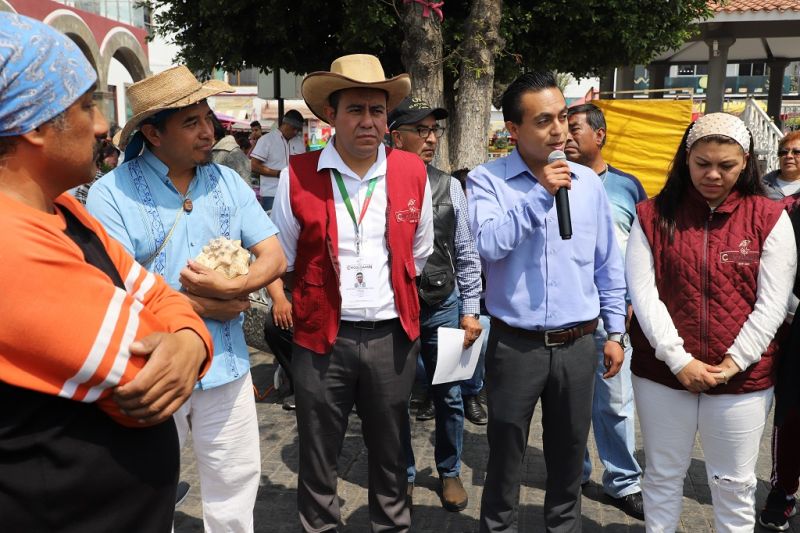 El primer Tianquiztli en Chicoloapan.